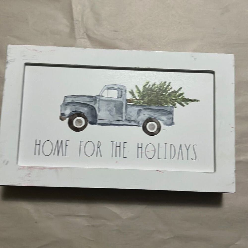 NWT RAE DUNN HOME‎ DECOR HOME FOR THE HOLIDAYS